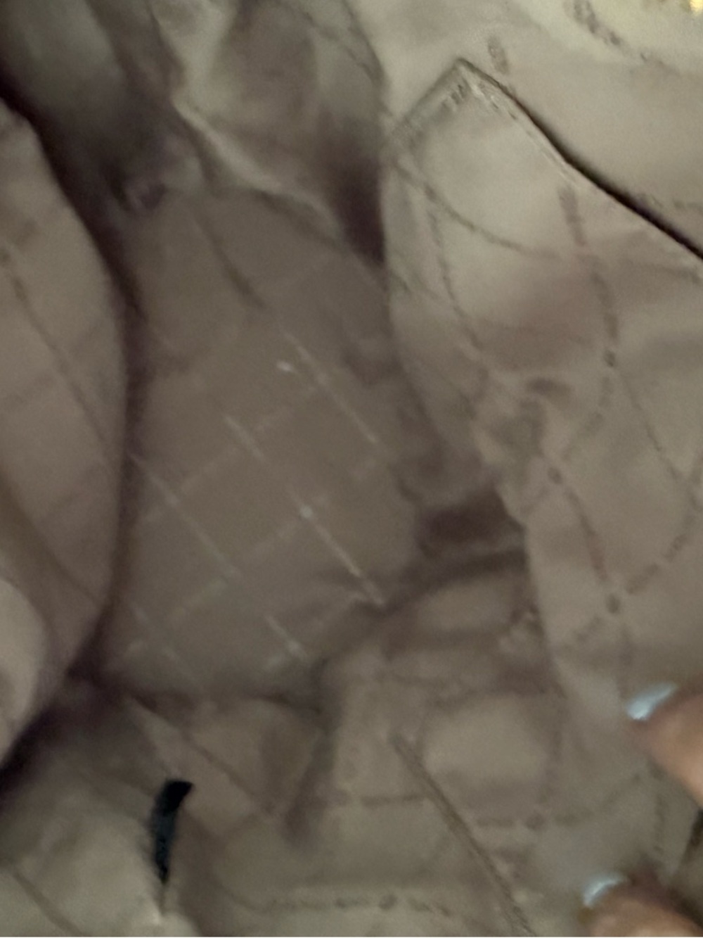 Michael Kors Ivory Pebbled Leather Hobo Shoulder Bag - Picture 6 of 9